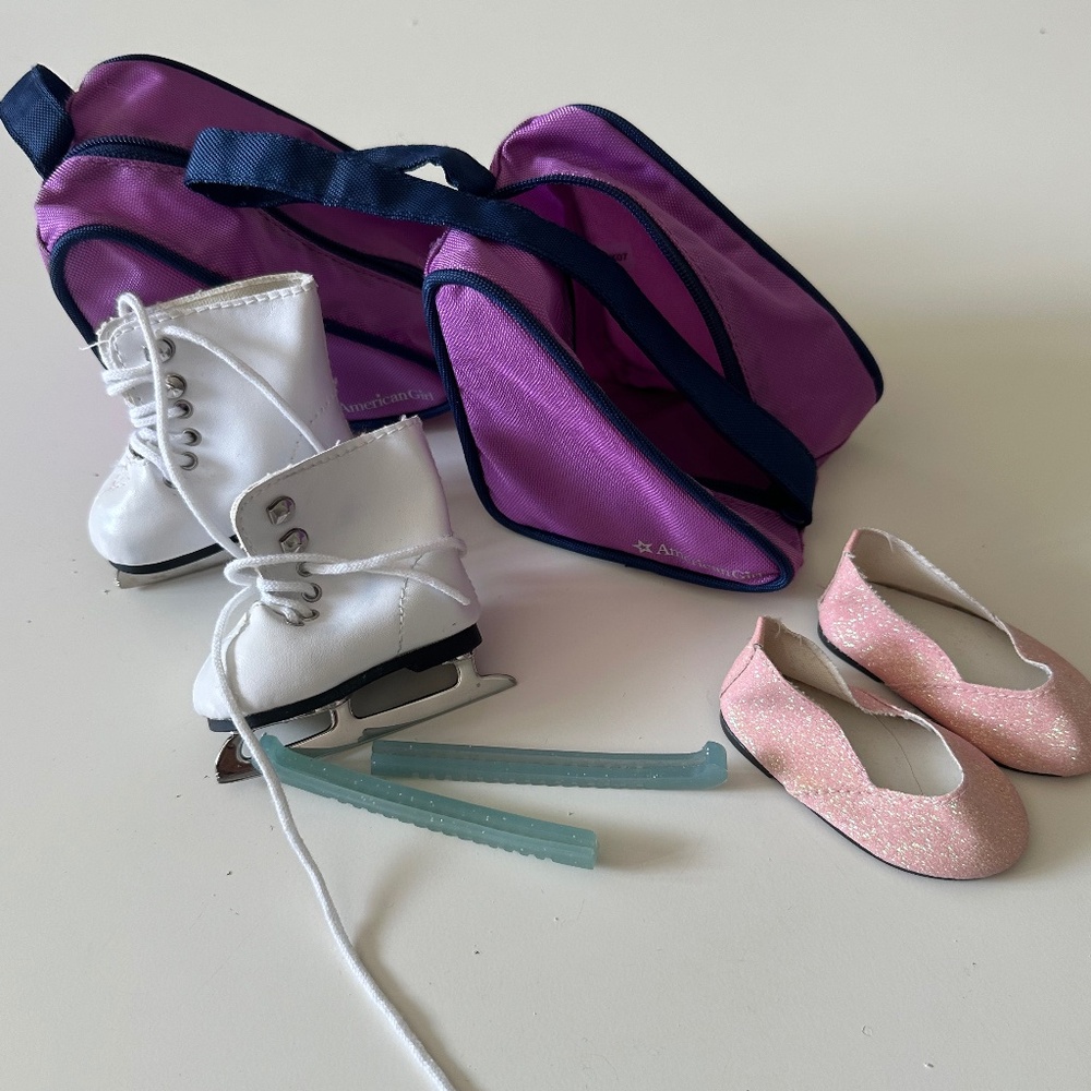 American Girl Skate Skate Bag & Shoe Bundle
